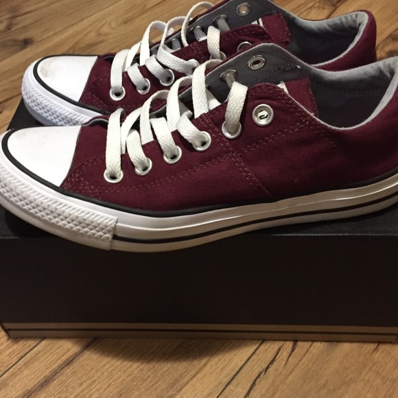 converse madison ox burgundy